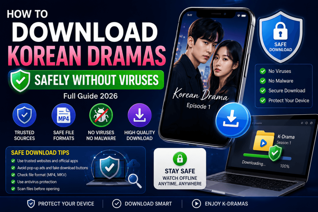 How to download Korean dramas safely without viruses guide