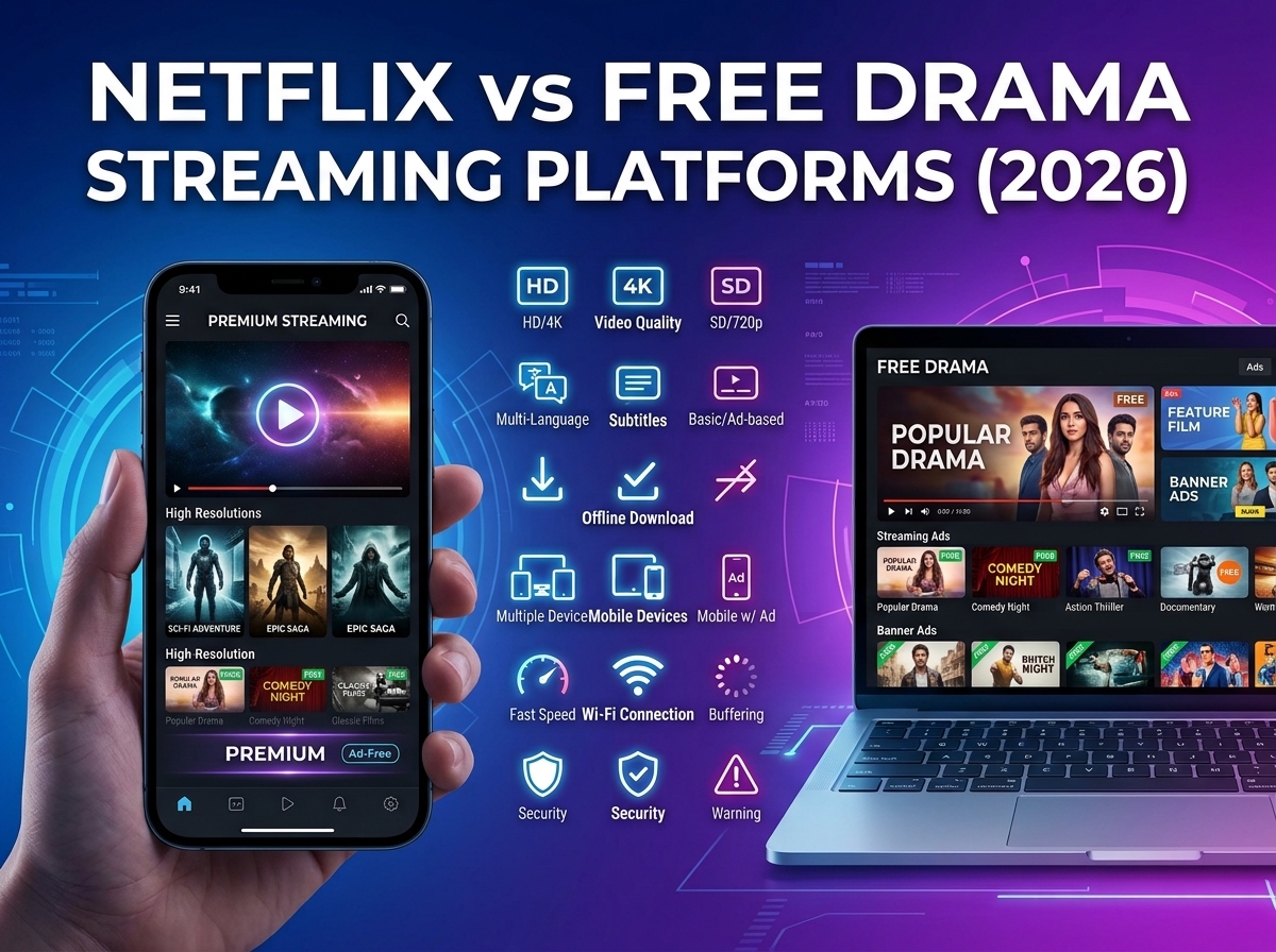 Netflix vs free drama streaming platforms comparison for viewers in the Philippines